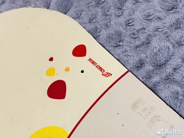 Сноуборд 133 кембер комплект