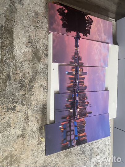 Модульная картина бу