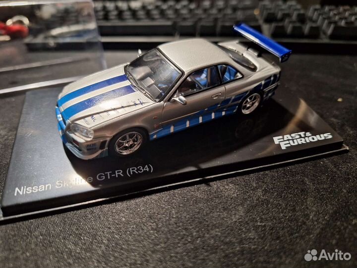 Nissan skyline gtr r34 1/43