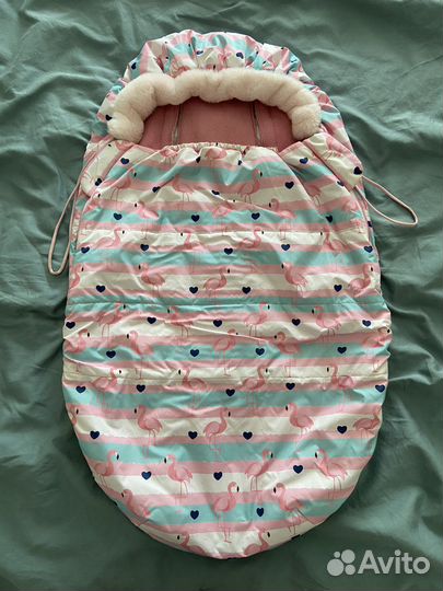 Конверт утепленный в коляску, на выписку