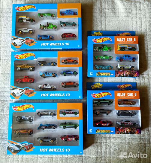 Набор машинок хот вилс