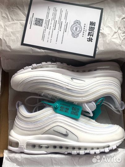 Nike air max 97 white(ориг,на руках)