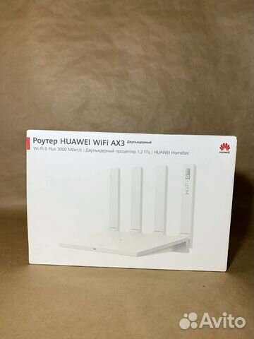 Wifi роутер huawei wifi AX3 новый