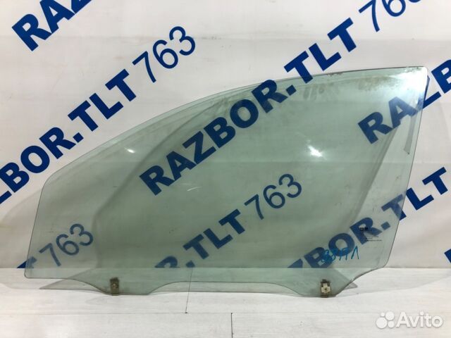 Стекло двери перед лев chevrolet aveo T250 1.4 мт