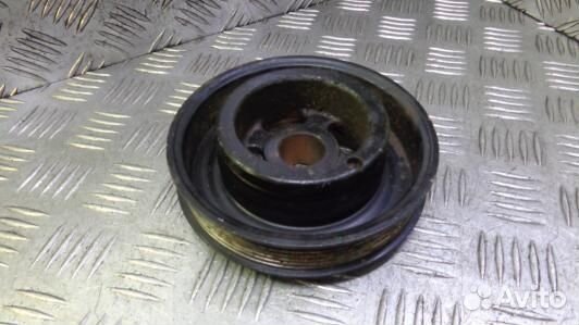 Шкив коленвала бензиновый ford fiesta 6 (91G42CJ01