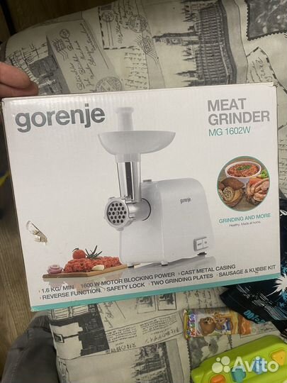 Мясорубка gorenje новая