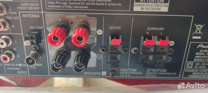 AV Ресивер pioneer vsx-422 с hdmi,VSX-828 hdmi usb