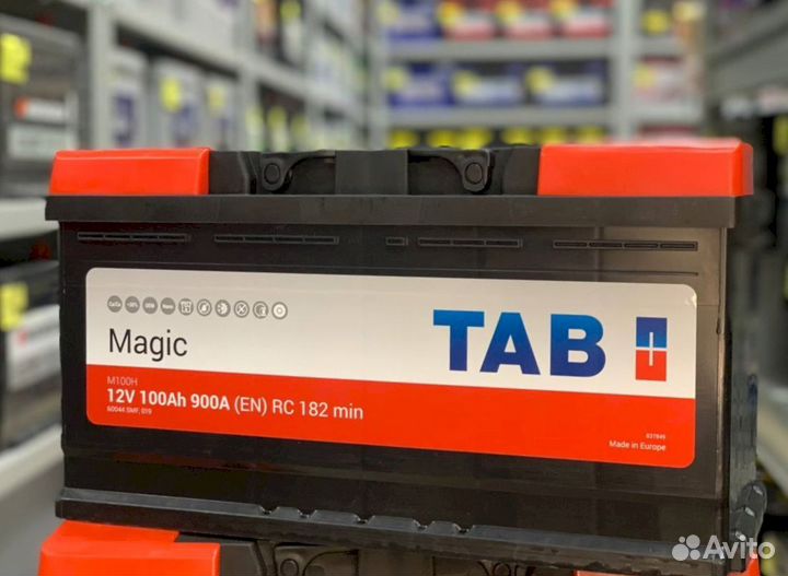 Аккумулятор новый TAB magic 100 Ач