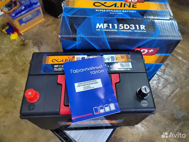 Аккумулятор Alphaline SD+ 100 Ач прям 850 А