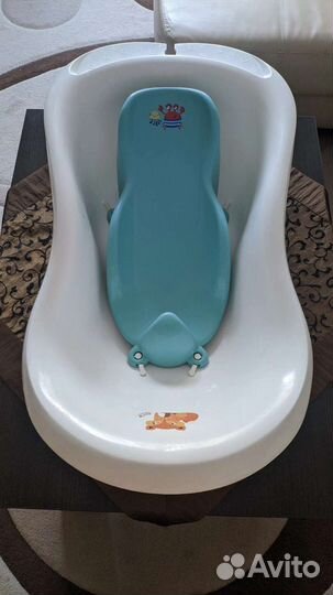 Ванночка для купания с горкой