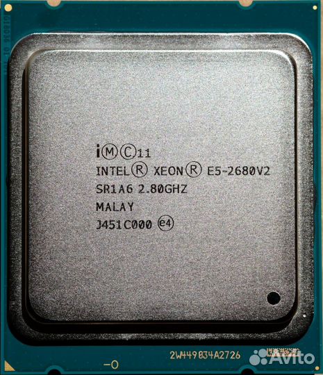 Процессоры Intel Xeon E5-2680v2