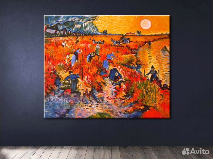 Картина Ван Гога на холсте репродукция