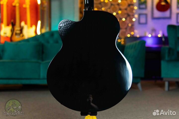 Cort AB850F-BK-BAG Acoustic Bass Series
