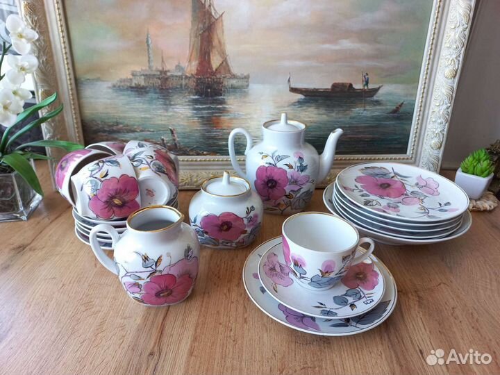 Сервиз лфз Розовая ветка