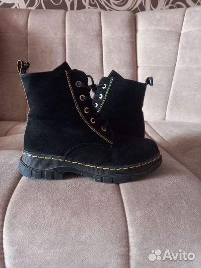 Туфли для девочки 37р Ботинки зимние 34р