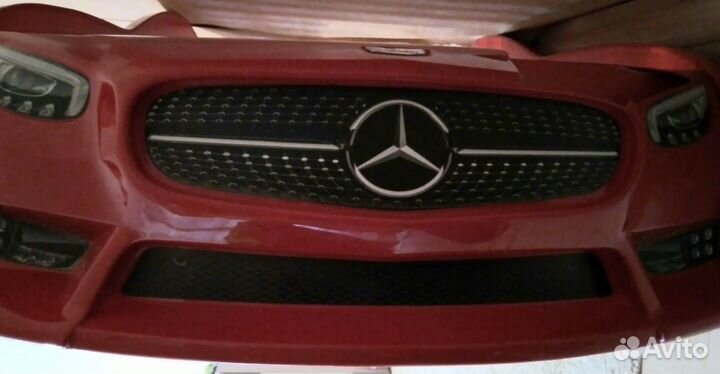 Детская кровать машинка Mercedes 3D