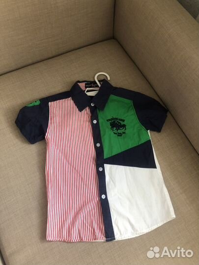 Рубашки на мальчика на 5,6,7 лет