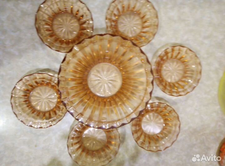 Ваза для варенья и розетки СССР