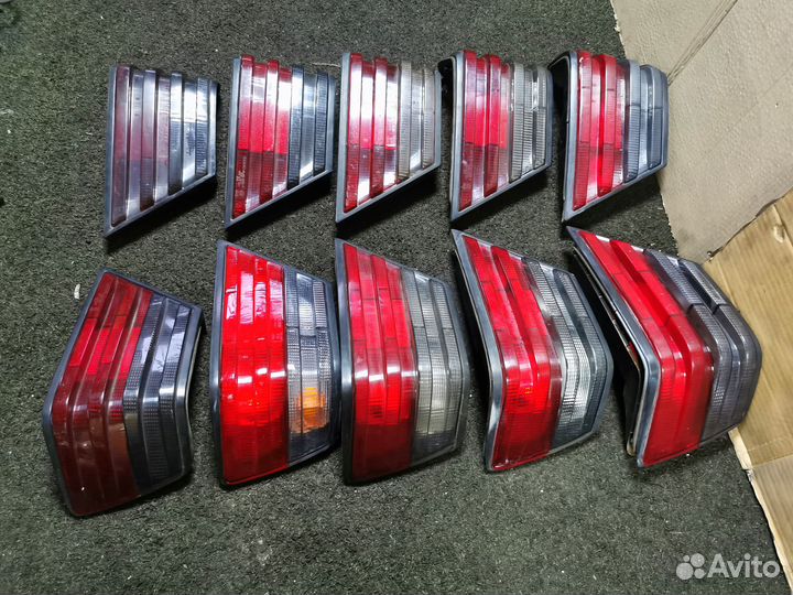 Фонари задние на Mercedes W124 рестайлинг