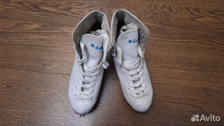 Хоккейные коньки Easton, фигурные коньки Larsen