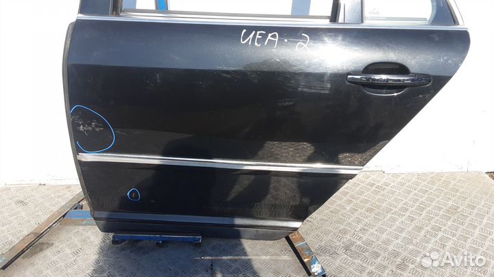 Дверь задняя левая volkswagen phaeton 1 2002 2005