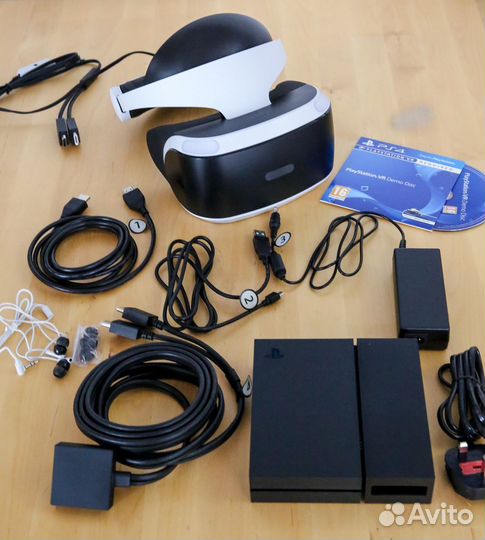 Шлем sony PS4 vr1 + камера