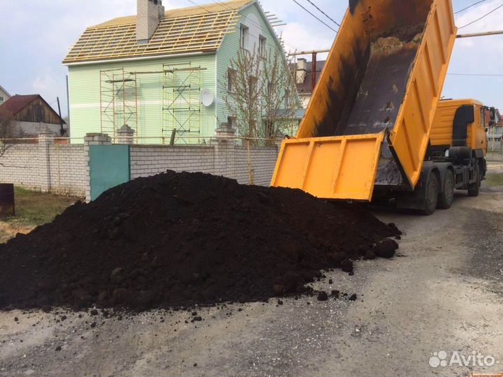 Торф Чернозём Земля плодородная Грунт