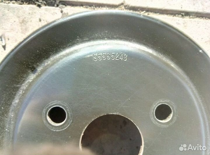 Шкив помпы опель астра j a14xer