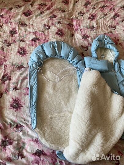 Зимний конверт в коляску