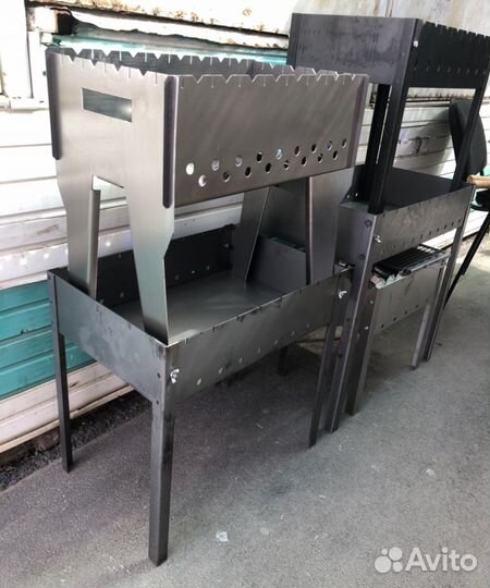 Мощные толстые мангалы
