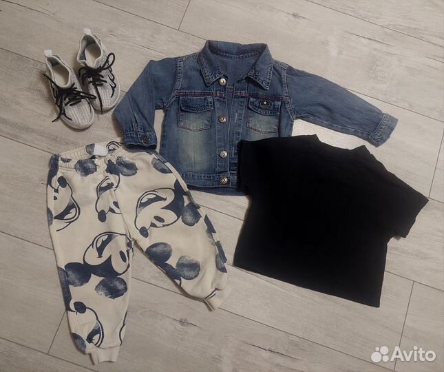 Детские вещи пакетом на мальчика 92