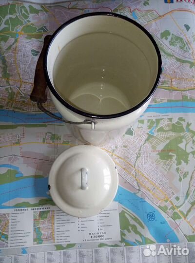 Бидон эмалированный СССР