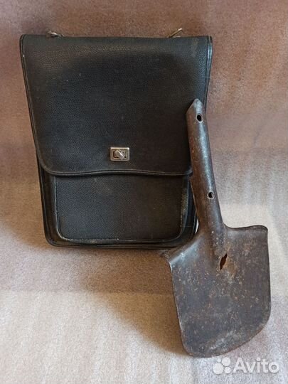 Сумка советская ретро без ремня с лопаткой