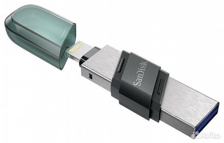 SanDisk iXpand Flash Drive Flip 2 разъема