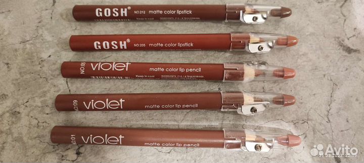 Карандаш для губ новые