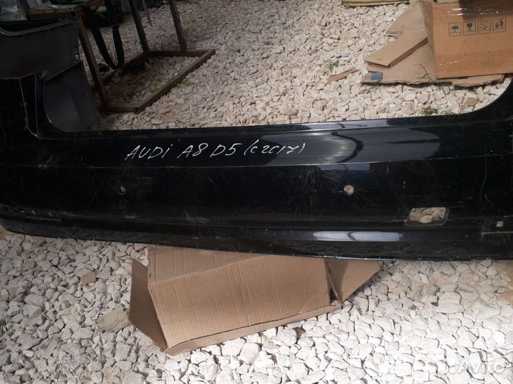 Бампер задний Audi A8 D5 2017-Нв