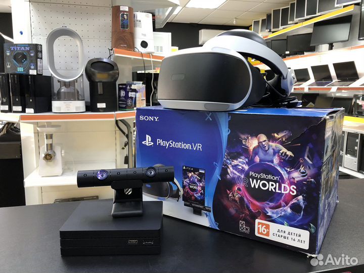 Sony PlayStation VR rev2 + камера + PS VR AIM