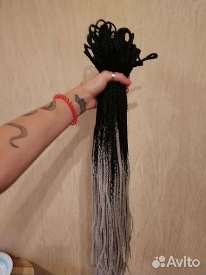 Косы, се из канеколона многоразовые, 62 шт, 124 ко