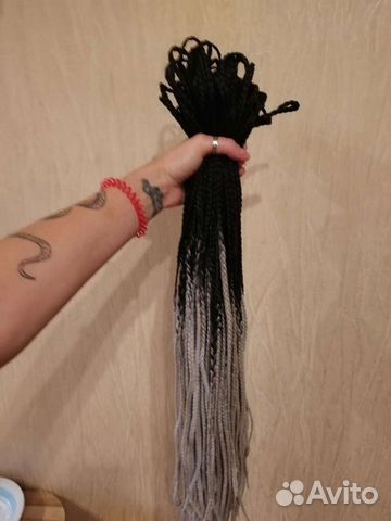 Косы, се из канеколона многоразовые, 62 шт, 124 ко