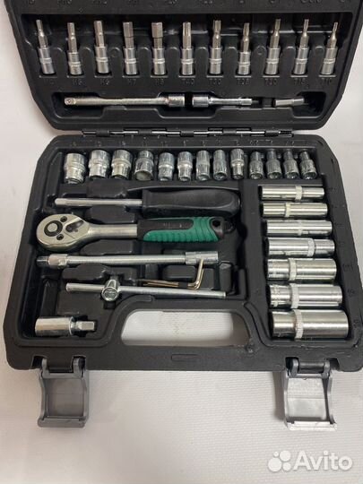 Набор инструментов головки ключи 53 предметов