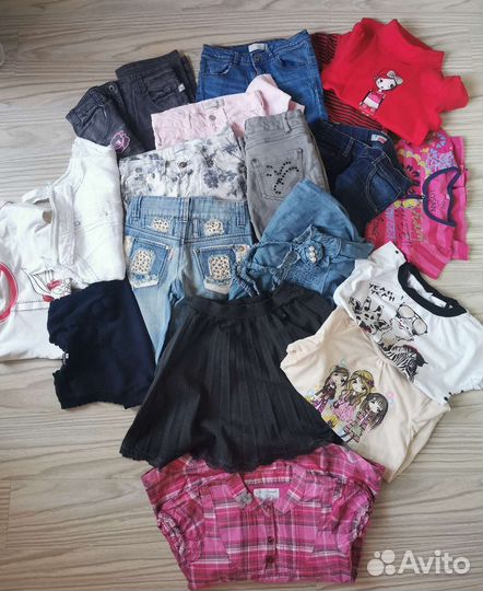 Вещи пакетом на девочку р128-134- Войчик, Лосан