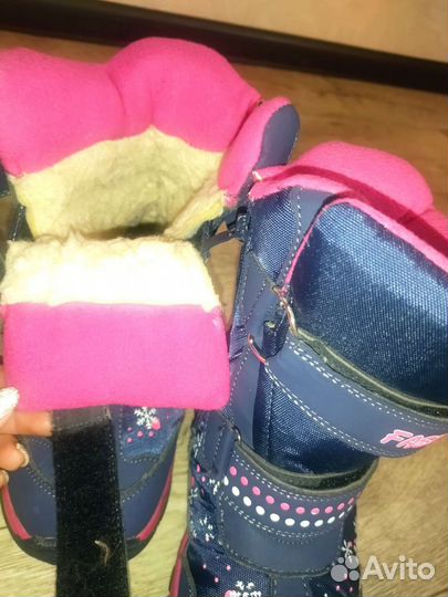 Зимние ботинки для девочки