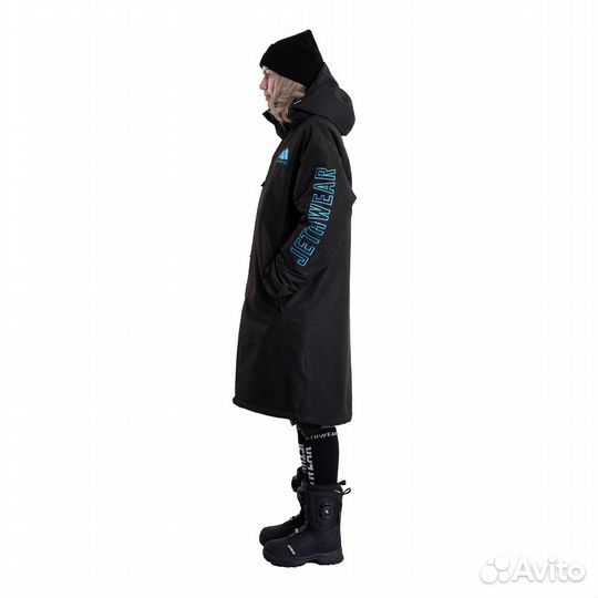 Пальто Jethwear PIT coat с утеплителем Black/Blue