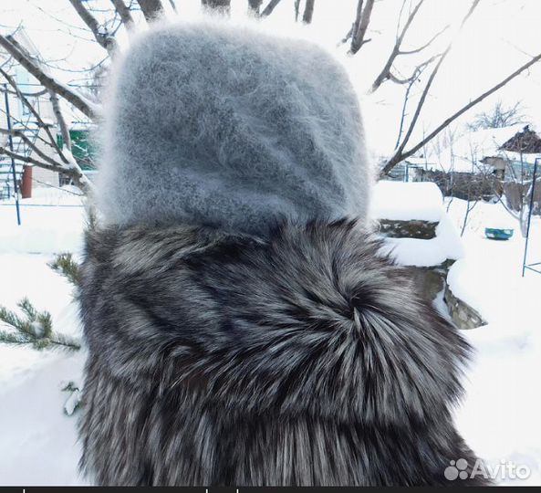 Пуховый платок новый