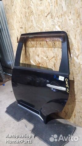 Дверь Mitsubishi Outlander XL задняя левая