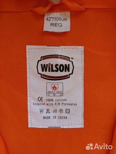 Рабочий комбинезон 54 размера Wilson