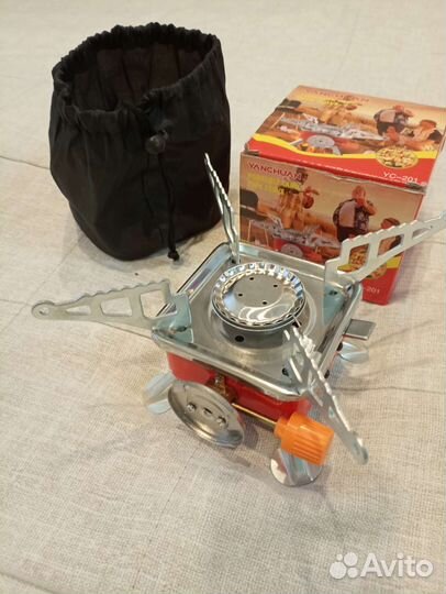 Садок, плащ, горелка, катушка