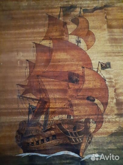 Картина панно Парусник СССР