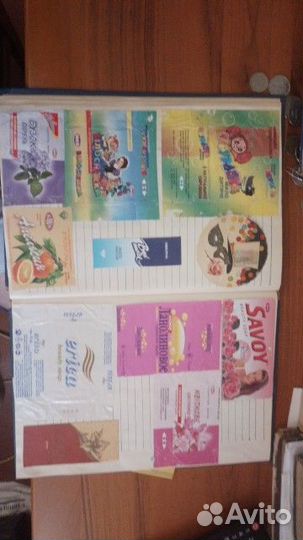 Этикетки мыла и духов. СССР. 100 шт