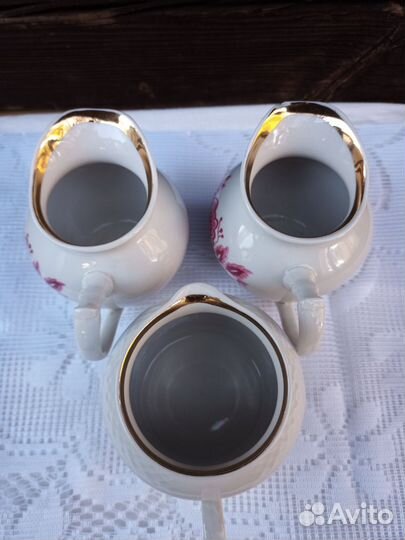 Молочник,сливочник.Дулево